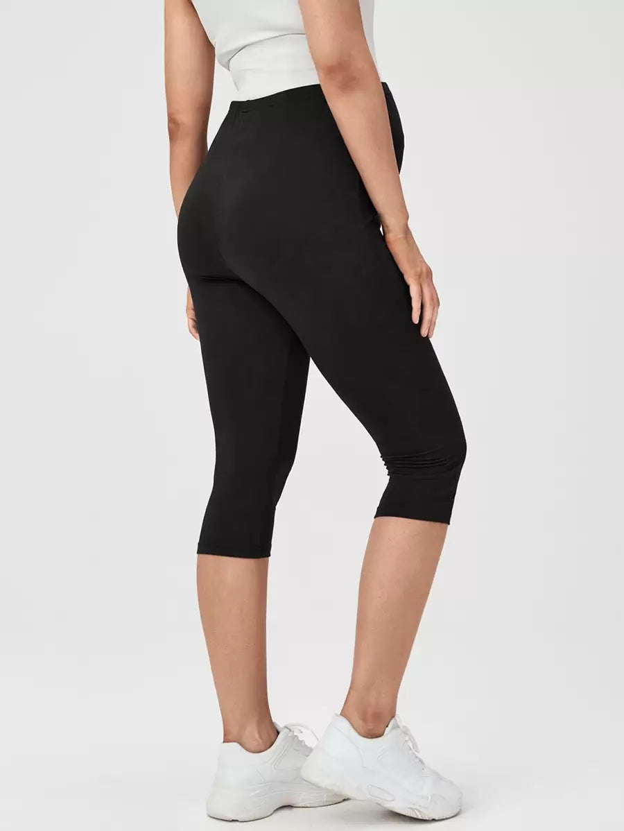 Maternity High Waist Capri Leggings