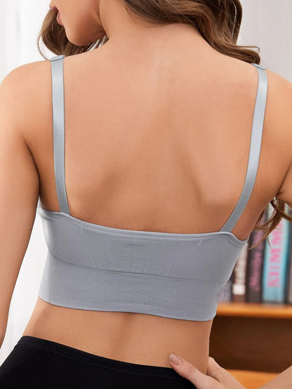 3-Pack Seamless Nursing Bra Set - High Rise Wireless Maternity Bras with Adjustable Straps and Medium Stretch