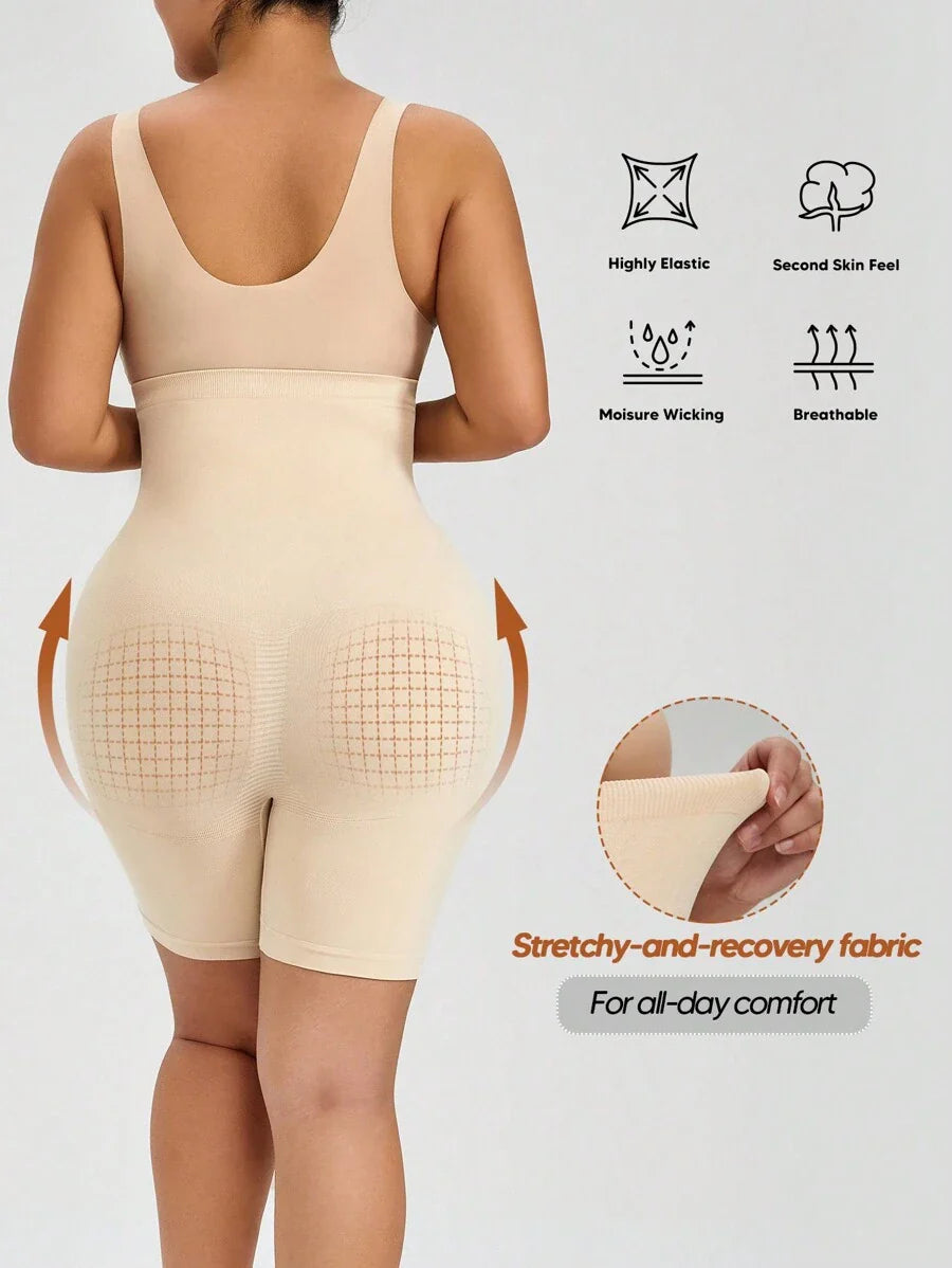 Soft Expandable Panel Maternity Shorts - Pink Seamless High Waist Comfort