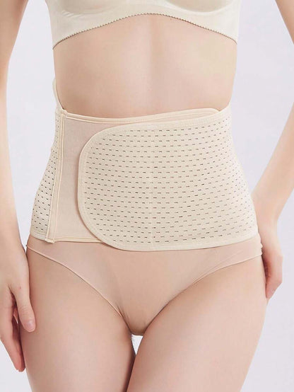 Hollow-Out Breathable Waist Trainer - High Compression Abdominal Binder Slimming Shaper