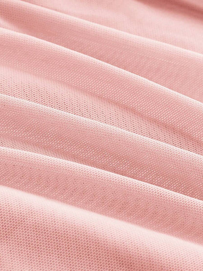 Maternity Off Shoulder Short Sleeve Ruffle Dress Elegant Bodycon Pink Mini Dress for Baby Shower and Photoshoot