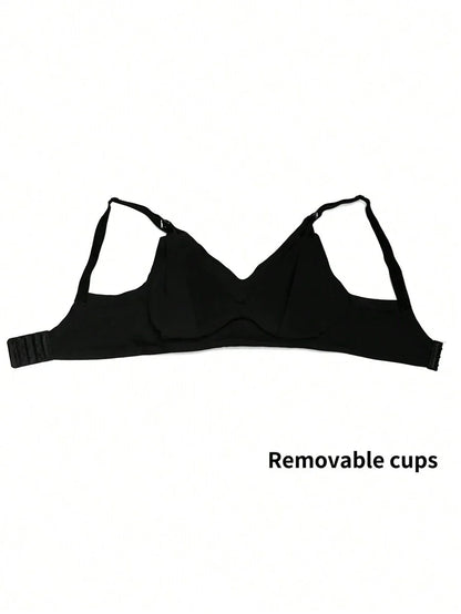 Maternity Seamless Nursing Bra Women Solid Color Wireless Breastfeeding Comfortable Support Bra