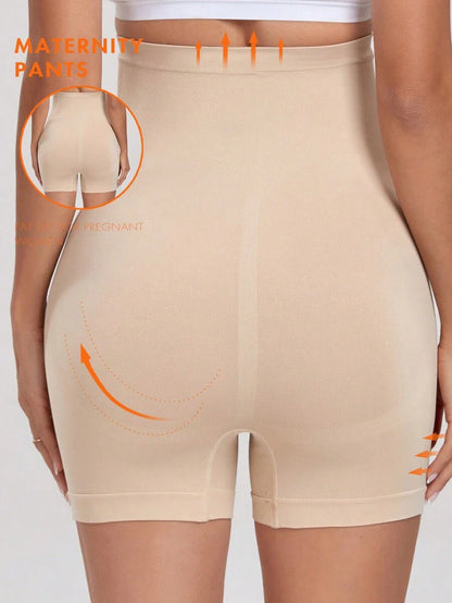 Seamless Maternity High Elastic Underwear Soft Comfortable Stretch Pregnancy Briefs for Mothers Daily Wear