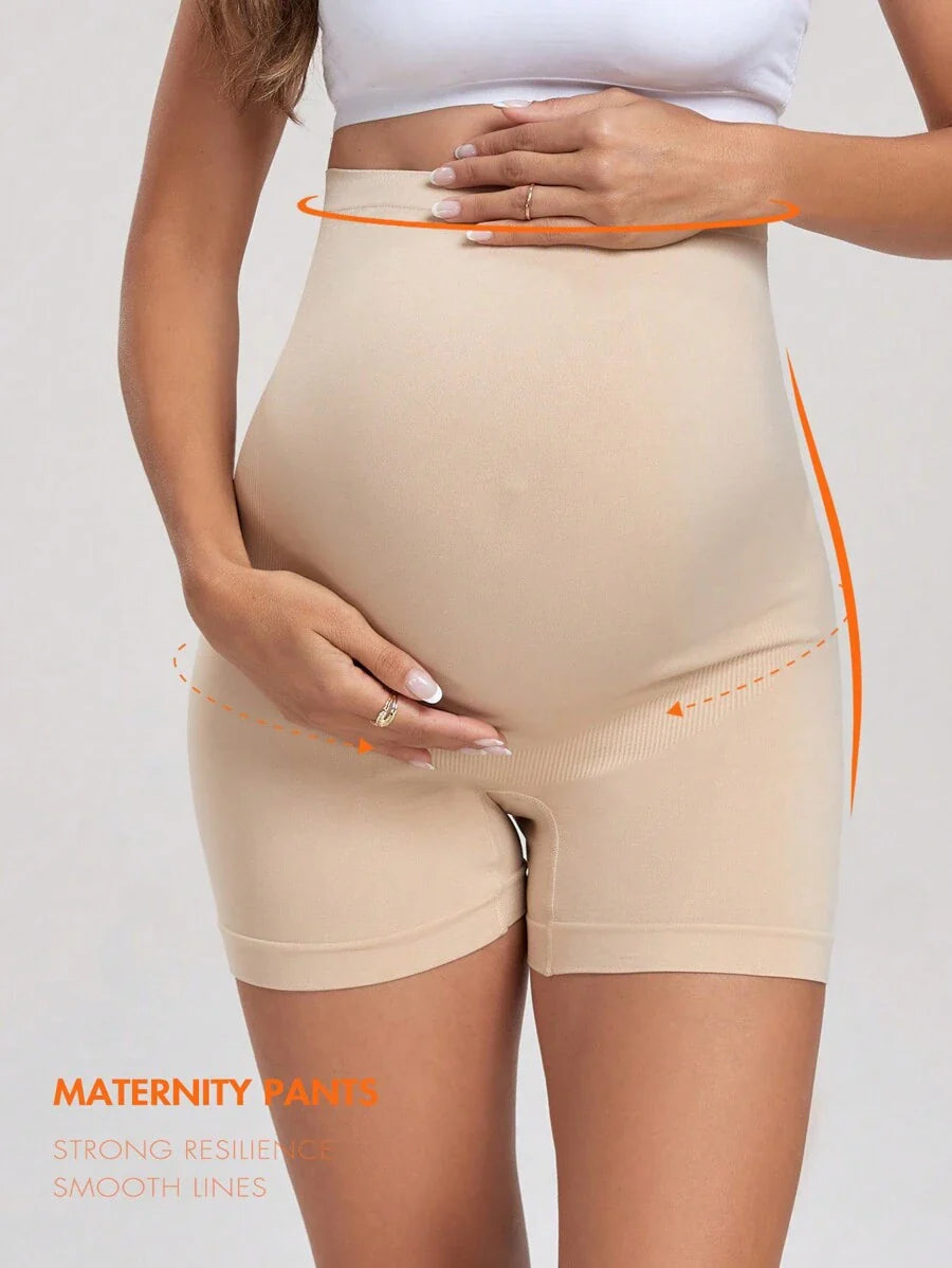 Seamless Maternity High Elastic Underwear Soft Comfortable Stretch Pregnancy Briefs for Mothers Daily Wear