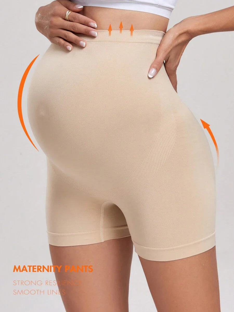 Seamless Maternity High Elastic Underwear Soft Comfortable Stretch Pregnancy Briefs for Mothers Daily Wear