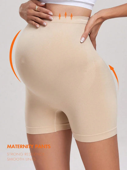Seamless Maternity High Elastic Underwear Soft Comfortable Stretch Pregnancy Briefs for Mothers Daily Wear