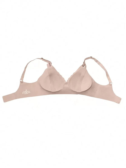 Maternity Jelly Style Lace Nursing Bra Women Solid Color Comfortable Lift Support Breastfeeding Underwear