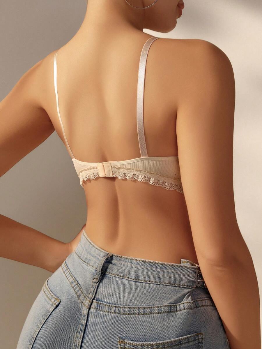 Maternity Lace Front Nursing Bra Women Breastfeeding Comfortable Support Lingerie Bra