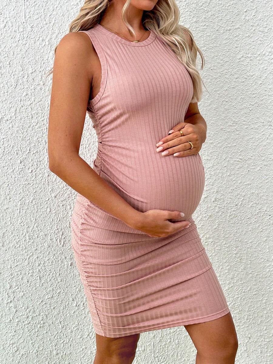 Maternity Active Sleeveless Bodycon Mini Dress World Cup
