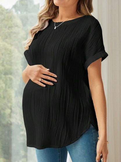 Maternity Vibrant Geometric Print Spaghetti Strap Dress Backless Boho Beach Vacation Outfit & Loose Summer Travel Cami Dress