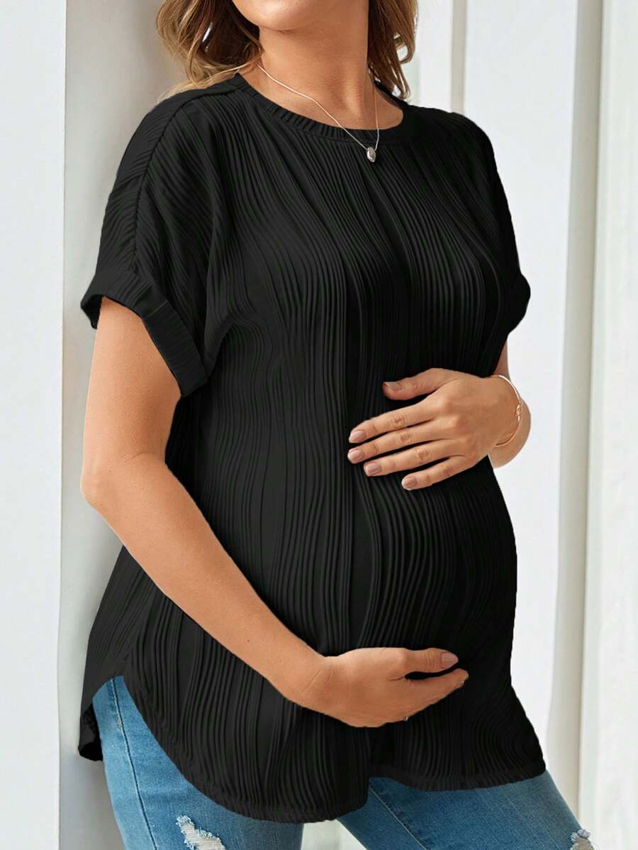 Maternity Vibrant Geometric Print Spaghetti Strap Dress Backless Boho Beach Vacation Outfit & Loose Summer Travel Cami Dress