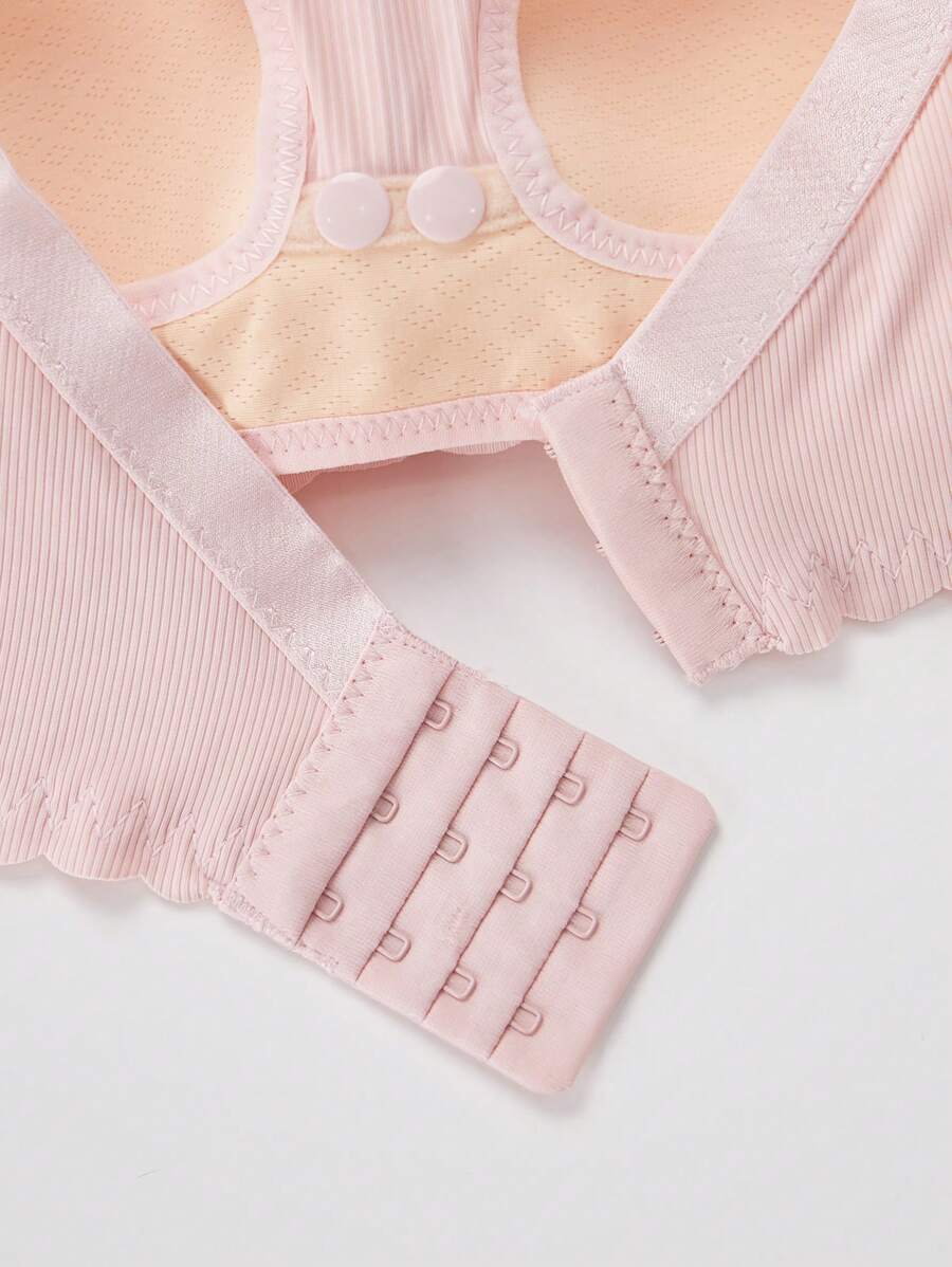 3PCS Maternity Nursing Bra Set Women Soft Skin Friendly Wireless Comfortable Breastfeeding Lingerie Bra