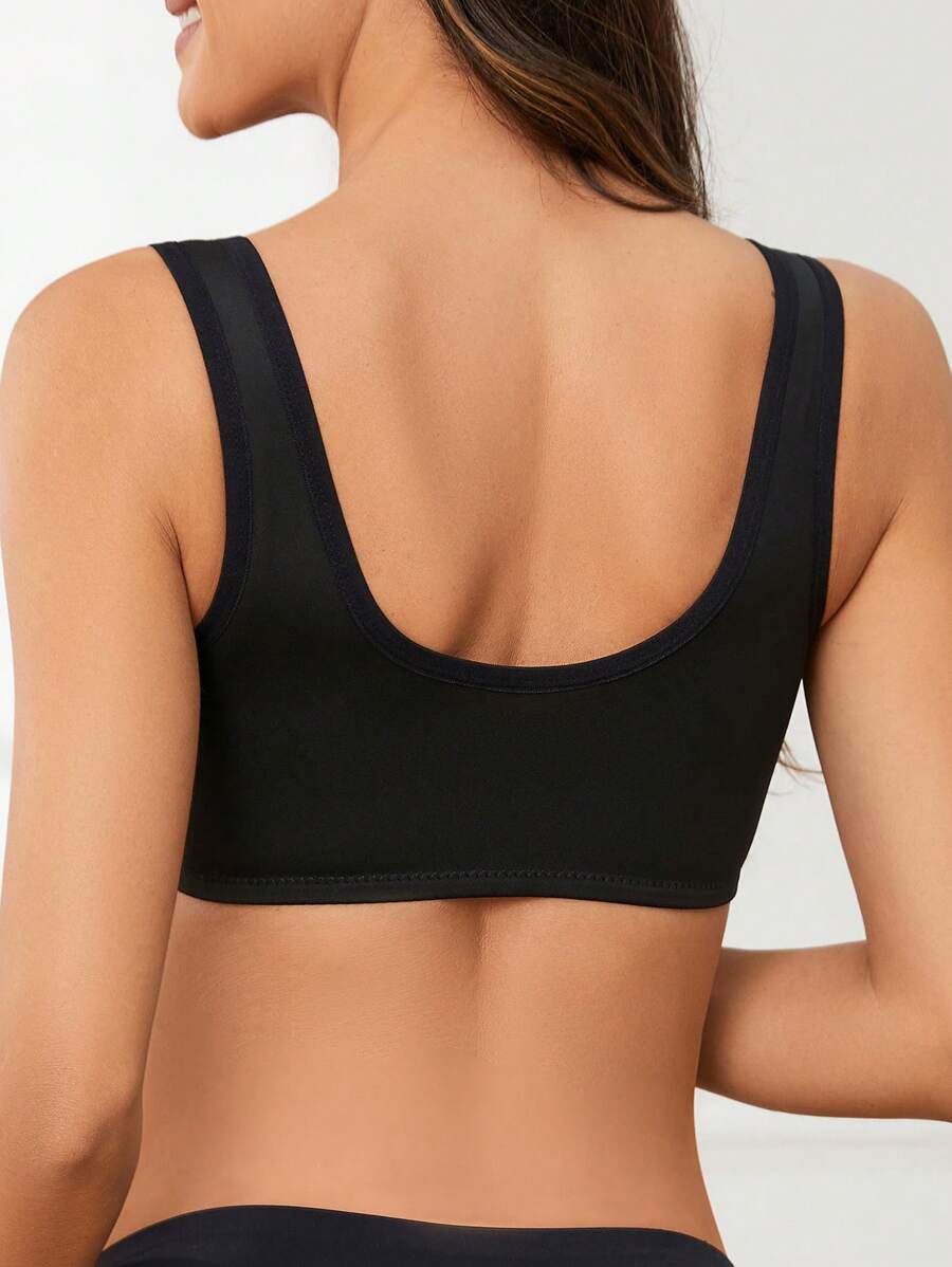 Moonlight&Mama 3pcs Maternity Floral Front Open Nursing Bra