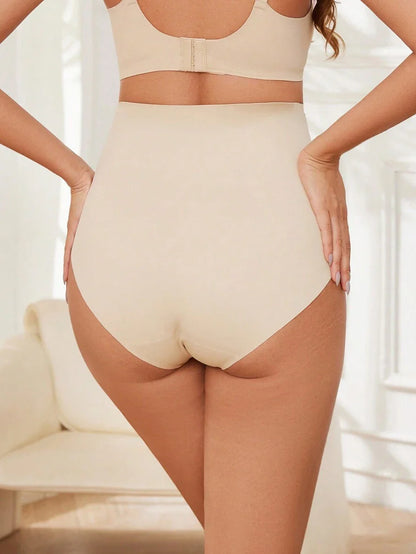 Maternity Panties 3 Pack - High Waist Multi-Color Knitted Thin Breathable Soft Stretch, Daily Wear