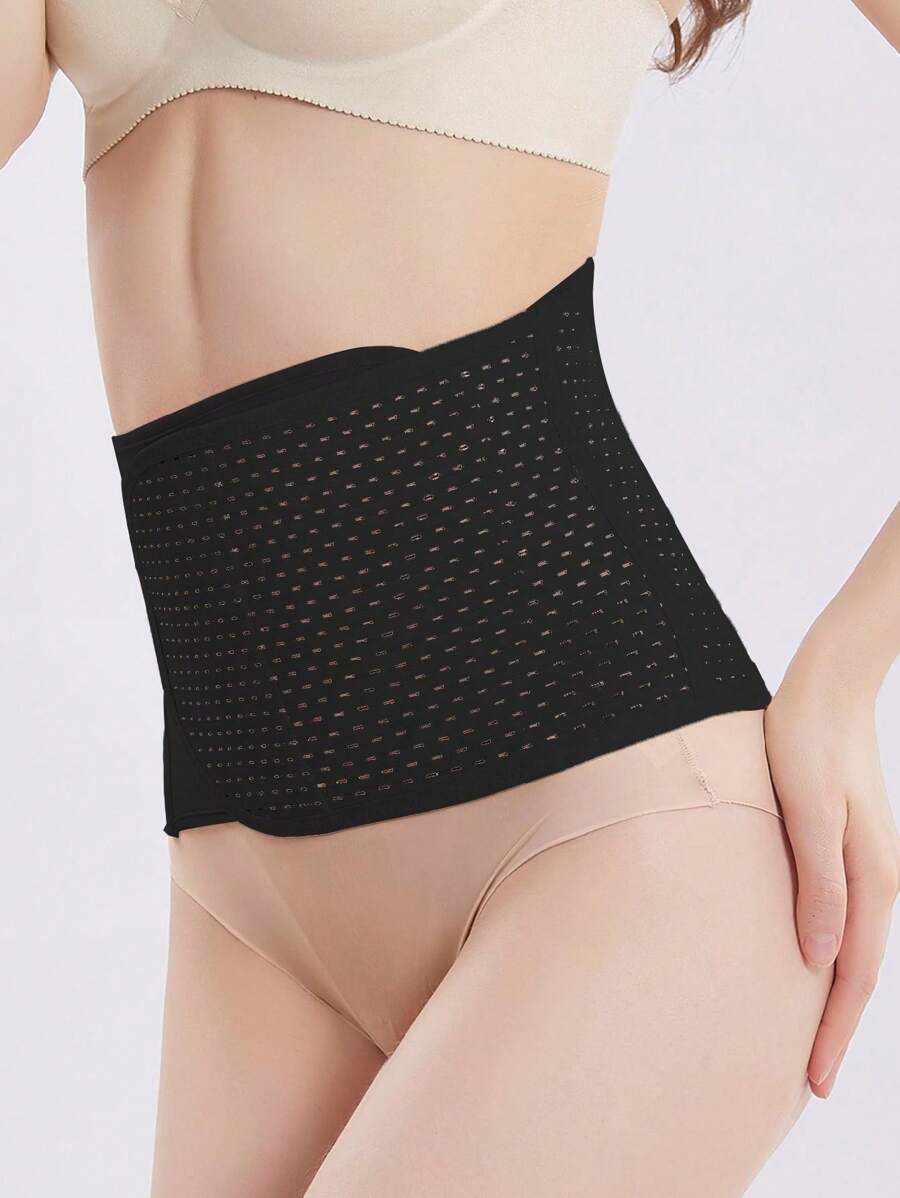 Hollow-Out Breathable Waist Trainer - High Compression Abdominal Binder Slimming Shaper