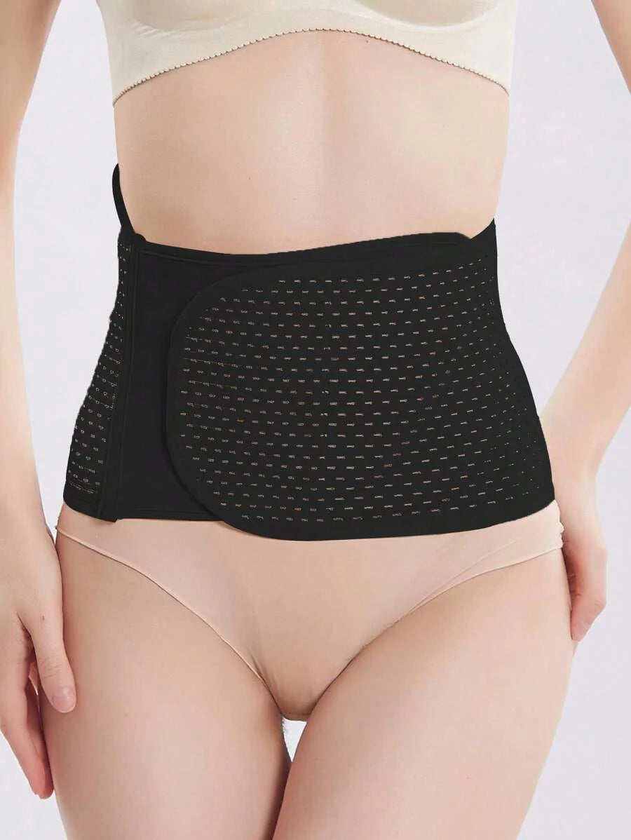 Hollow-Out Breathable Waist Trainer - High Compression Abdominal Binder Slimming Shaper