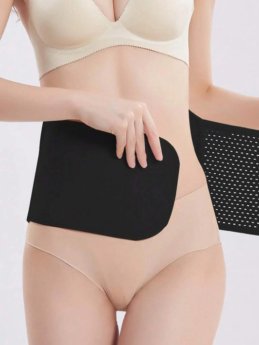 Hollow-Out Breathable Waist Trainer - High Compression Abdominal Binder Slimming Shaper