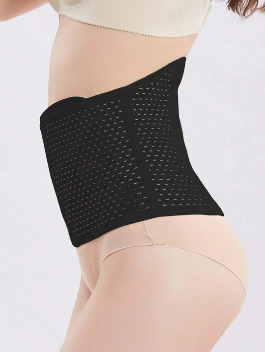Hollow-Out Breathable Waist Trainer - High Compression Abdominal Binder Slimming Shaper