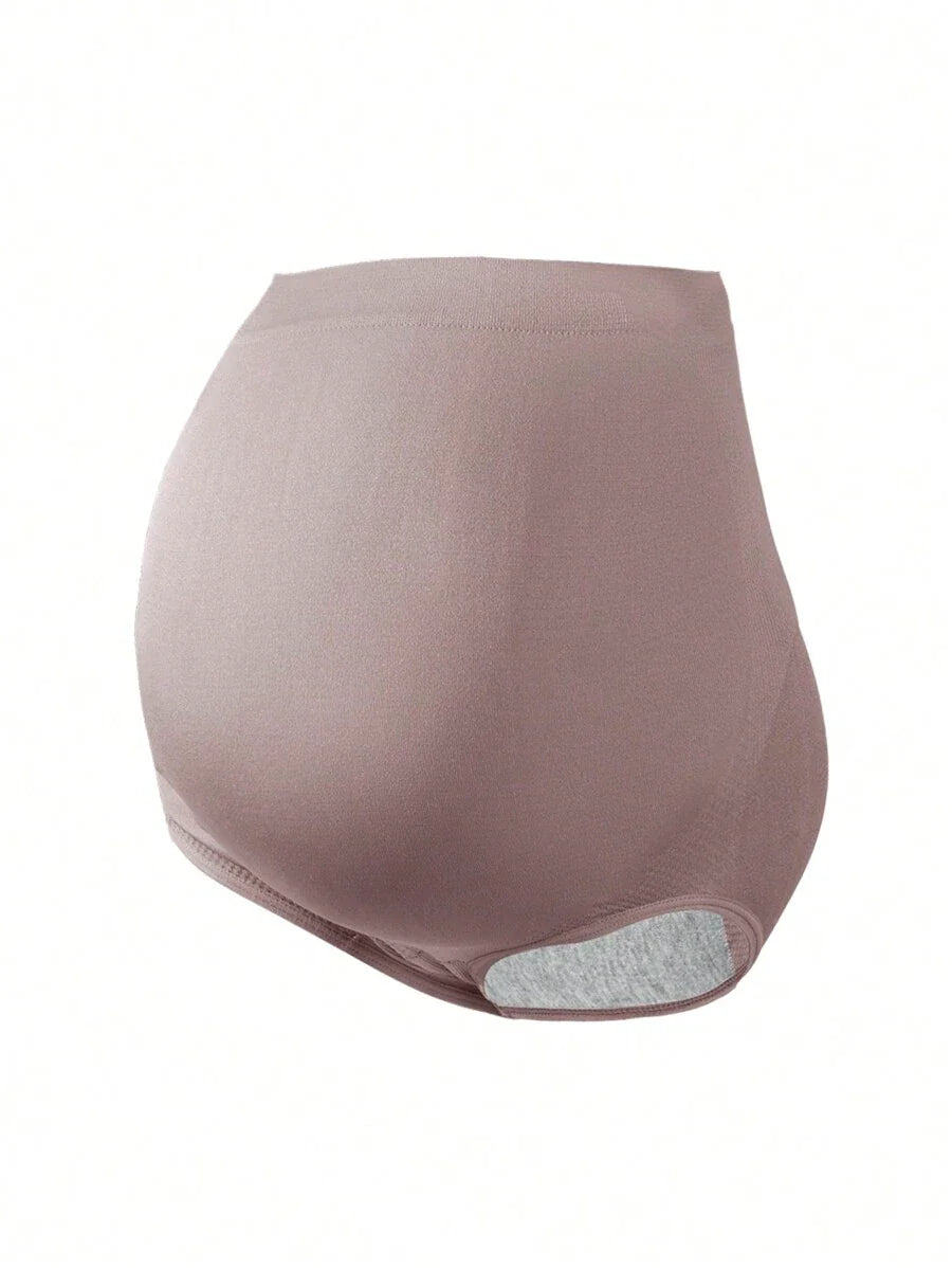 Maternity Underwear 3 Pairs - Nylon Multi Color Triangle Briefs Soft Stretch, Pregnancy Postpartum