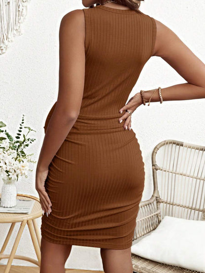 Maternity Active Sleeveless Bodycon Mini Dress World Cup