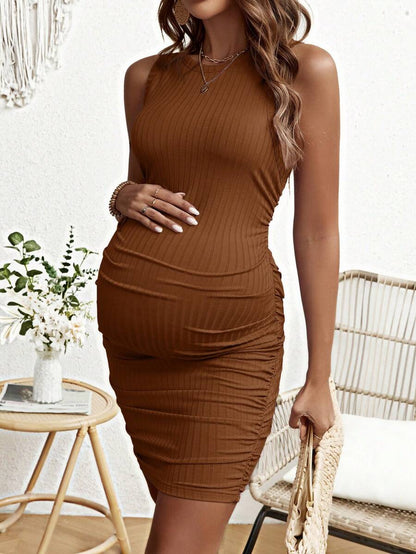 Maternity Active Sleeveless Bodycon Mini Dress World Cup