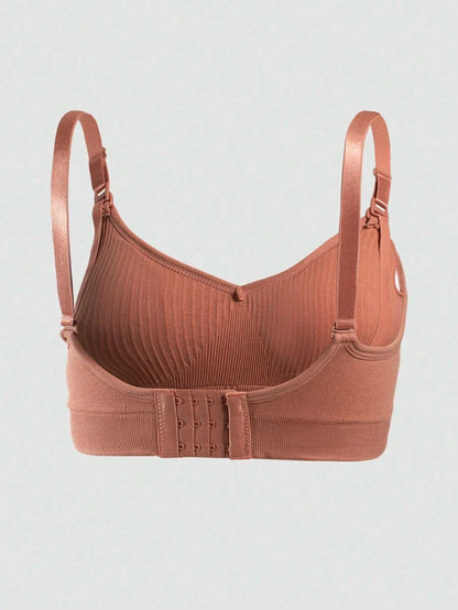 3PCS Maternity Nursing Bra Set Women Front Clip Closure Comfortable Breastfeeding Support Bras