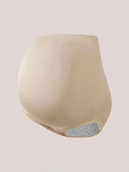 Maternity Underwear 3 Pairs - Nylon Multi Color Triangle Briefs Soft Stretch, Pregnancy Postpartum