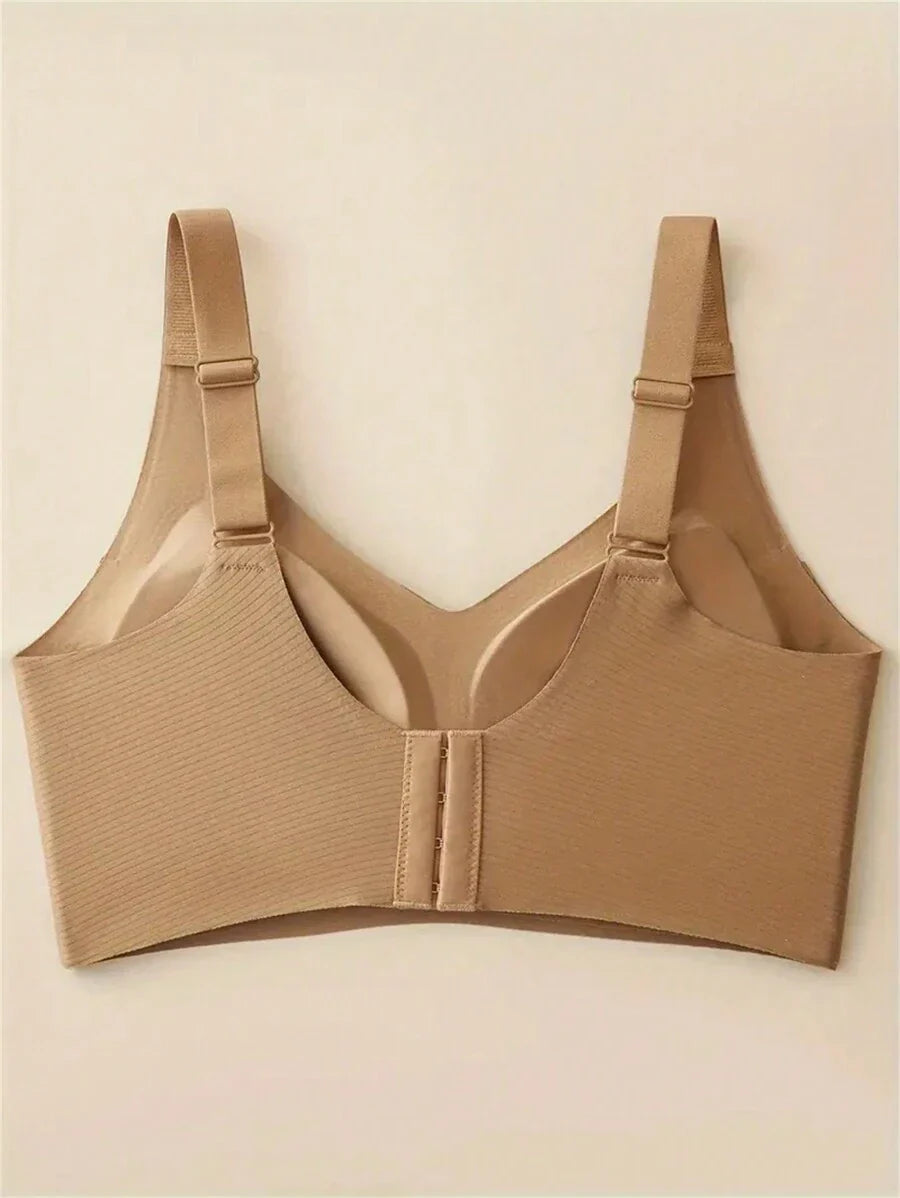 Maternity Nursing Sports Bra 3 Pack - Seamless Wireless Full Coverage Lift Support Ribbed