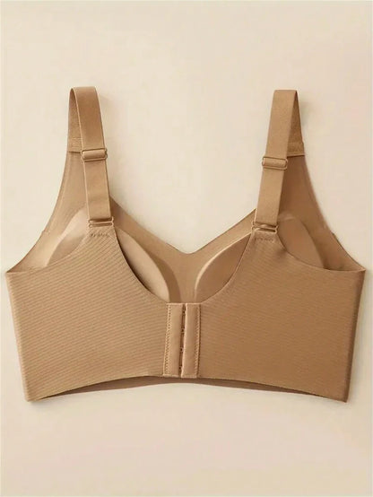 Maternity Nursing Sports Bra 3 Pack - Seamless Wireless Full Coverage Lift Support Ribbed