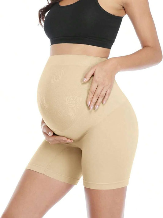 Maternity Seamless Underwear Shorts – Comfortable Belly Support Shapewear