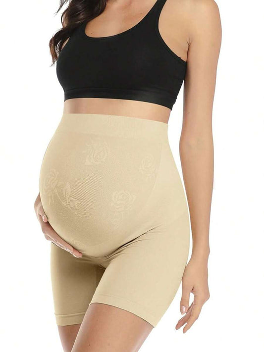 Maternity Seamless Underwear Shorts – Comfortable Belly Support Shapewear