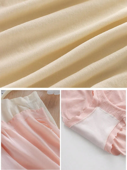 3pcs/Set Maternity Underwear High Waist Pregnancy Abdominal Support For Pregnant Women, Mid-Late Stage