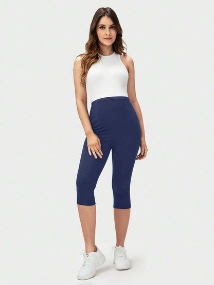 Maternity High Waist Capri Leggings
