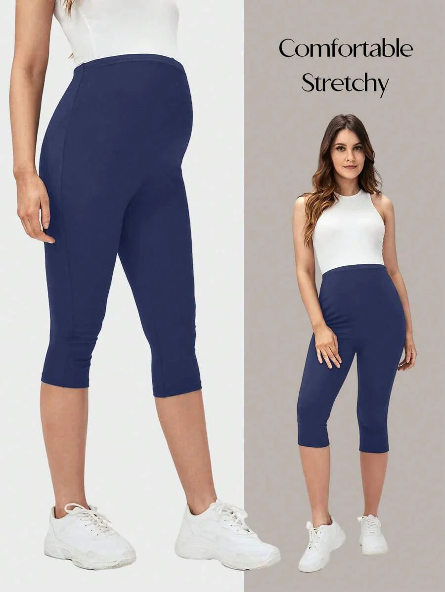 Maternity High Waist Capri Leggings