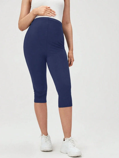 Maternity High Waist Capri Leggings