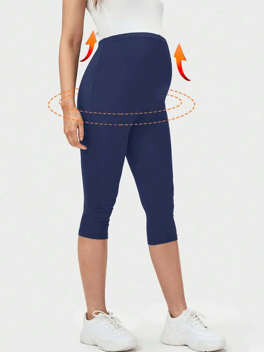 Maternity High Waist Capri Leggings