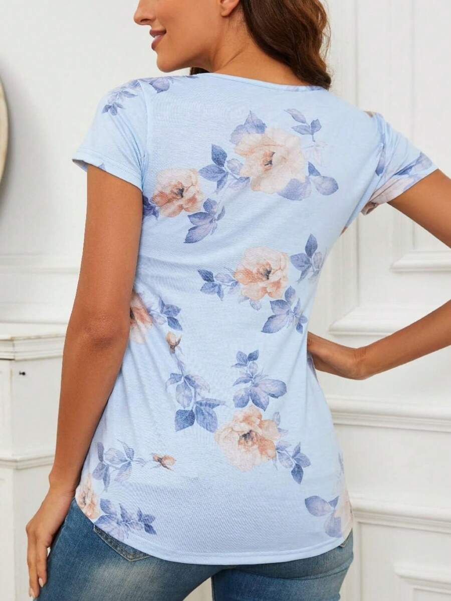 Maternity Vibrant Geometric Print Spaghetti Strap Dress Backless Loose Mini Cami Sun Dress for Beach Vacation