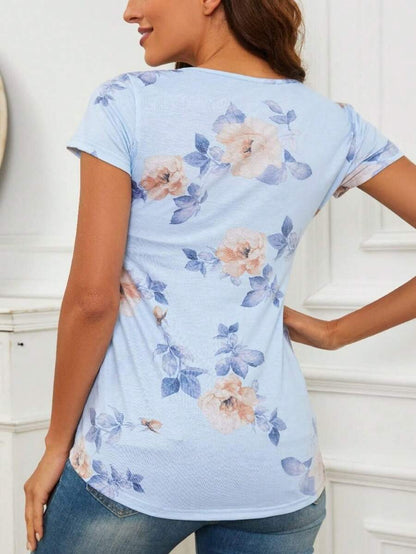 Maternity Vibrant Geometric Print Spaghetti Strap Dress Backless Loose Mini Cami Sun Dress for Beach Vacation