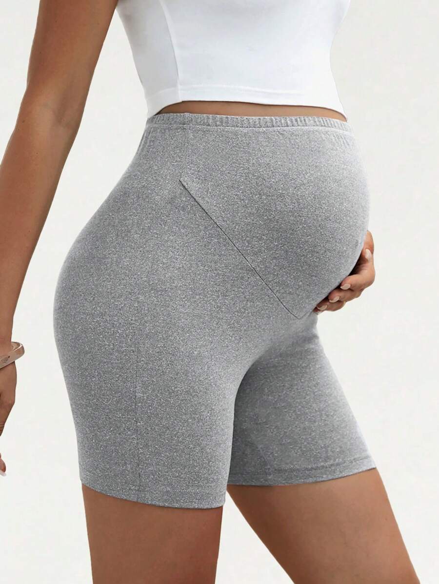Maternity Wideband Waist Biker Shorts World Cup