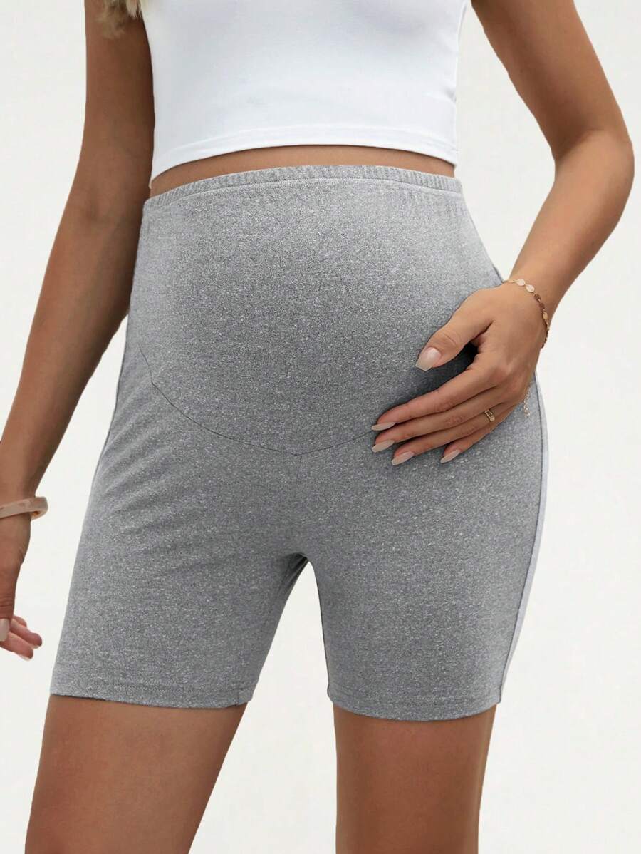 Maternity Wideband Waist Biker Shorts World Cup