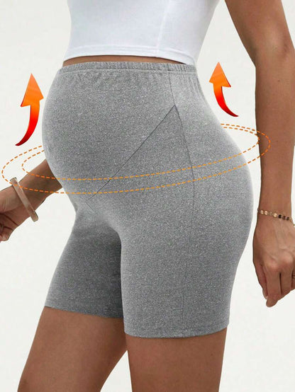 Maternity Wideband Waist Biker Shorts World Cup