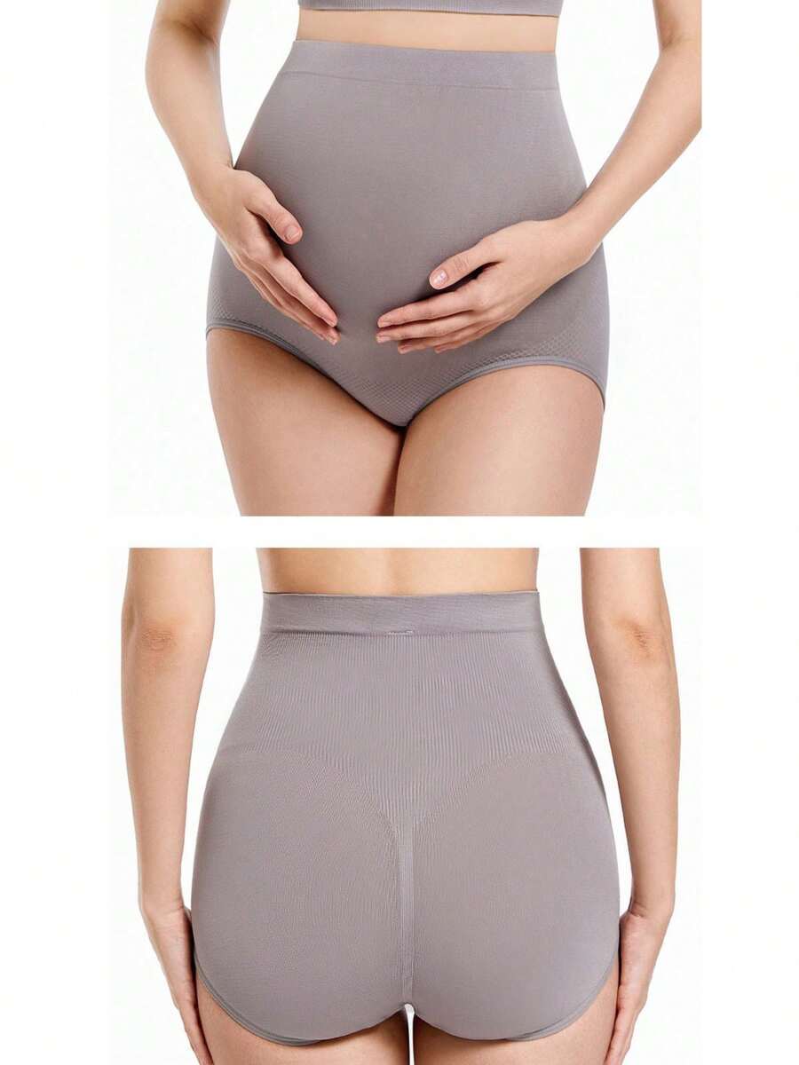 Maternity Panties 3 Pack - High Waist Postpartum Soft Seamless Over Bump Pregnancy, Comfortable