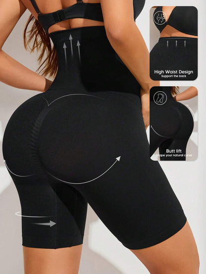Soft Expandable Panel Maternity Shorts - Pink Seamless High Waist Comfort