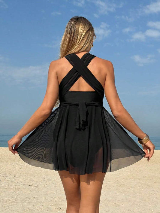 Maternity Pleated Jacquard Shorts - Boho Y2K High Waist Lightweight Casual Beach Daily