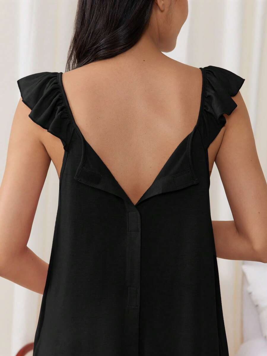 Maternity Labor and Delivery Gown - Hospital Nursing Soft Comfortable Birth Dress, Delivery