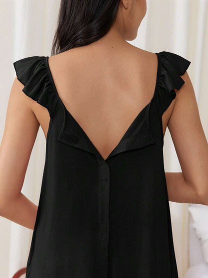 Maternity Labor and Delivery Gown - Hospital Nursing Soft Comfortable Birth Dress, Delivery
