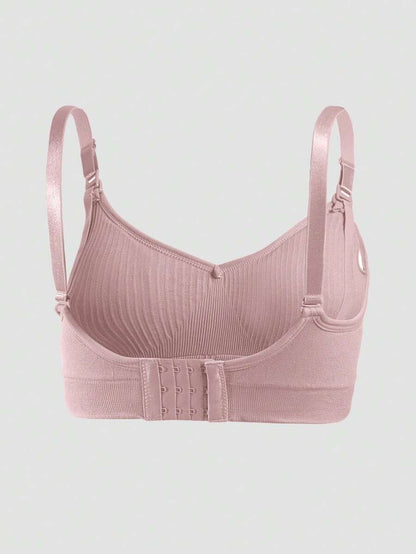 3PCS Maternity Nursing Bra Set Women Front Clip Closure Comfortable Breastfeeding Support Bras