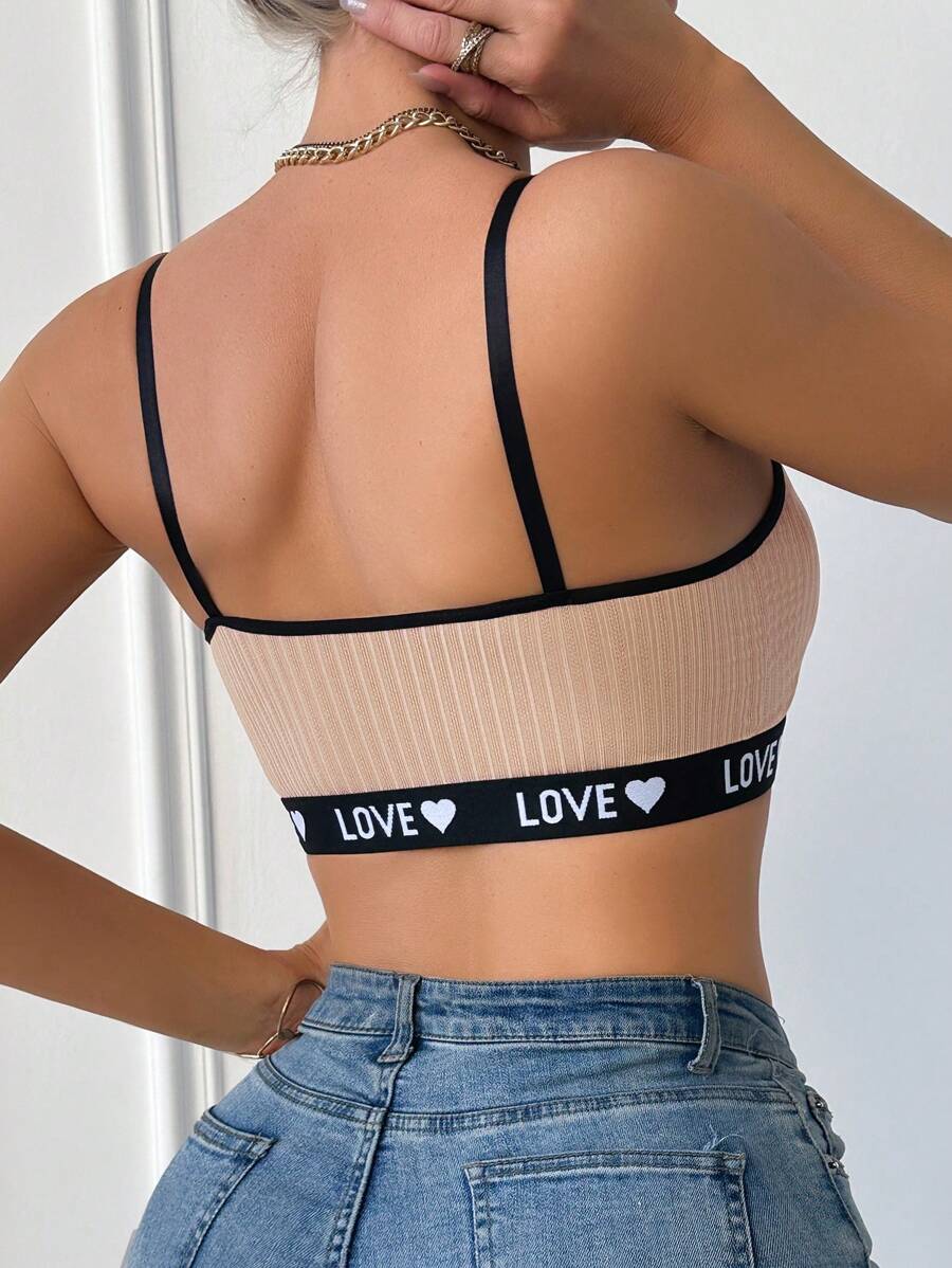 Maternity Letter Heart Print Nursing Underwear Women Casual Comfortable Breastfeeding Lingerie Sleepwear