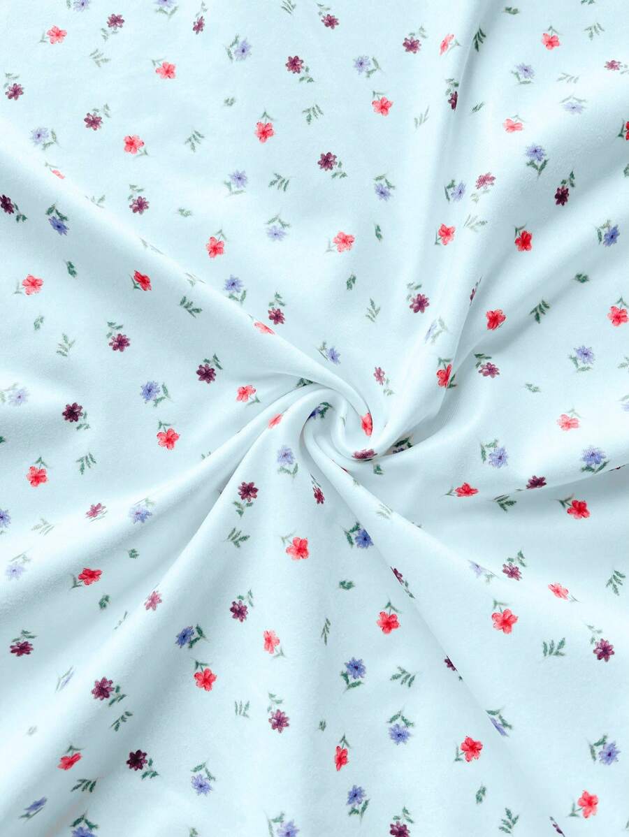 Maternity Floral Print Spaghetti Strap Side Slit Midi Dress Boho Slim Fit Geometric Cami Sun Dress for Home and Summer
