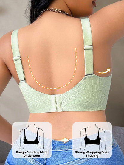 Women's Plus Size Seamless Wireless Bra - Comfortable Lifting Bralette